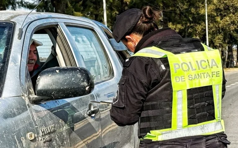 Controles en rutas de Santa Fe de cara al recambio turístico por vacaciones de invierno