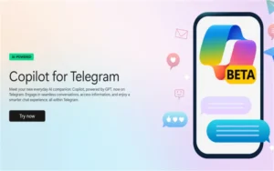 Copilot ya puede usarse desde Telegram
