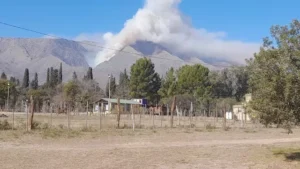 alerta por incendios en córdoba