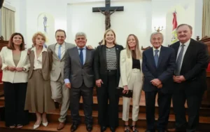 Corte Suprema de Santa Fe: asumieron Jorge Baclini y Margarita Zabalza