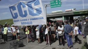 Cortes de tránsito en Rosario y la región por protestas