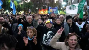 marchas Rosario Cristina Kirchner