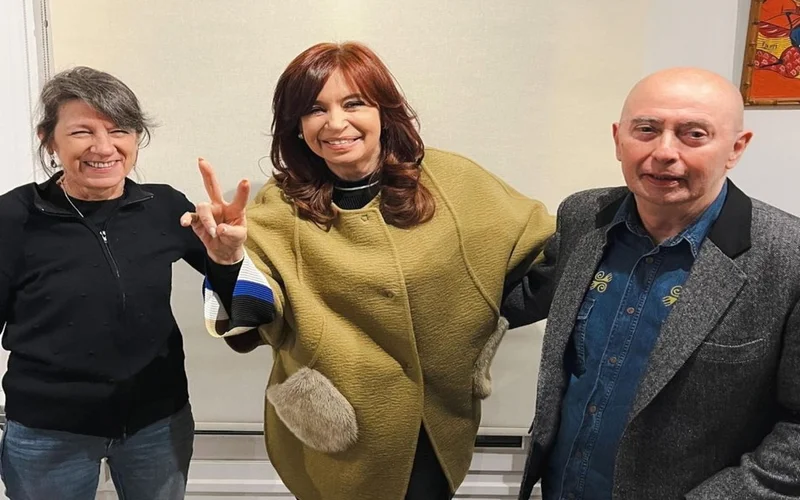 Cristina Kirchner despidió al Indio Solari en redes