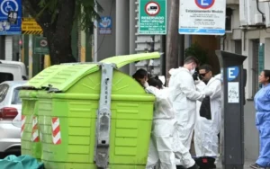 Cuerpo hallado en los contenedores del centro: es un hombre de entre 30 y 40 años