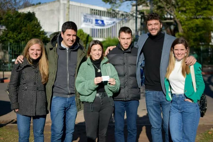 Votó Lucila De Ponti