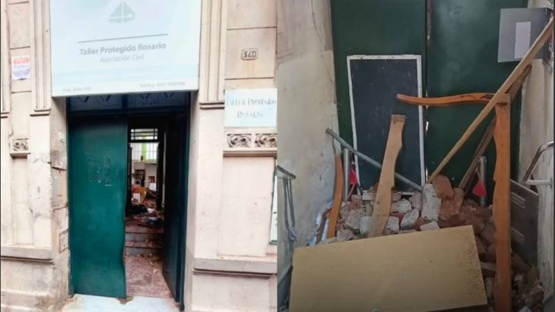 Delincuentes robaron herramientas y maquinaria del Taller Protegido.