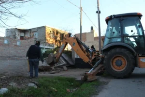 derrumban búnker en rosario
