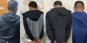 Circulaban a los tiros por la calle y fueron detenidos