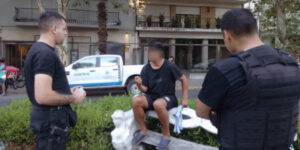 Detienen a un cuidacoche en operativo conjunto de control.