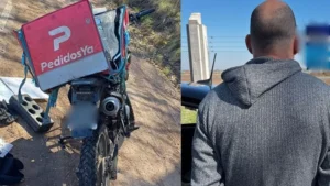 Detienen a un delivery de drogas en Funes