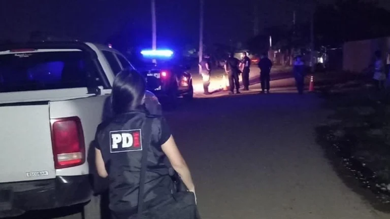 Mujer detenida por el homicidio de Omar Pereyra en San Lorenzo.