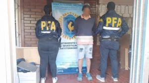 Rosarino detenido por amenazas a Milei