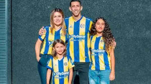 DI MARÍA ARRIBÓ EN ROSARIO