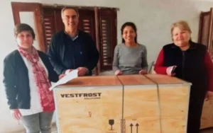 Distribuyen equipos para garantizar la cadena de frío de vacunas en toda la provincia