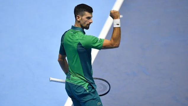 El serbio derrotó al danés Holger Rune por 7-6, 6-7 y 6-3 y así se aseguró terminar el año como el número 1 del mundo por octava vez en su carrera.  