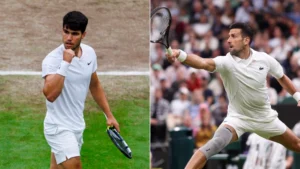 Djokovic y Alcaraz se verán las caras una vez más en la final del Grand Slam británico.
