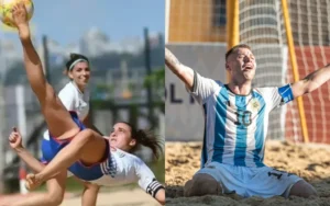 Dos rosarinos fueron reconocidos por la Beach Soccer Worldwide