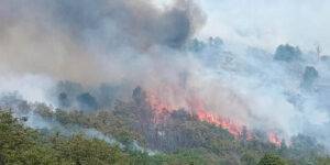El Bolsón: el incendio avanza sin control y ya hay mil evacuados.
