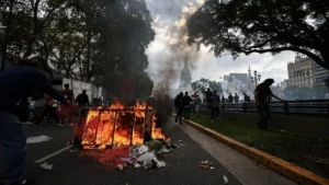 El Gobierno denunció por sedición a los involucrados en los disturbios de la marcha de jubilados