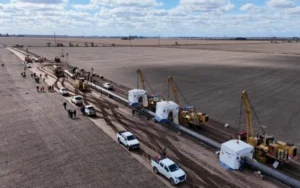 El Gobierno inauguró obra que permitirá transportar el gas de Vaca Muerta