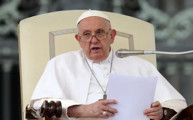 El Papa se refirió al conflicto Israel-Palestina