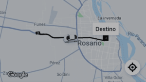 El chofer de Uber que se desvió fue imputado por privación ilegítima de la libertad.