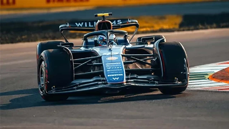 El piloto argentino Franco Colapinto tuvo su bautismo de fuego en la máxima categoría del automovilismo en el circuito de Monza, Italia.