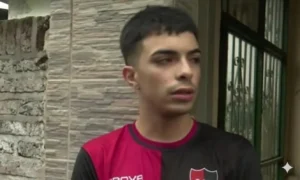 El padre de Gian en medio del dolor tras el ataque en la barbería