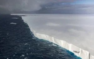 El iceberg más grande del mundo encalló en el océano Atlántico Sur