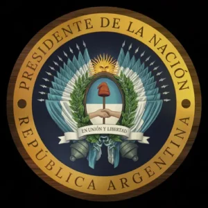 El presidente Milei tiene un nuevo logo oficial