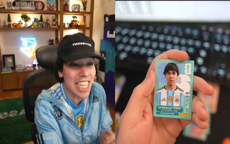 El streamer Spreen completó el álbum del Mundial 2026 en 17 horas