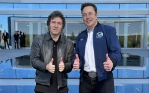 Elon Musk aseguró que "ama" a Javier Milei
