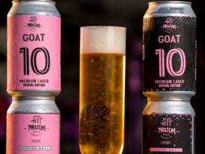 GOAT 10, la cerveza de Messi