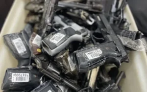En 2024 entregaron 1.512 armas y 15.000 cartuchos para su destrucción