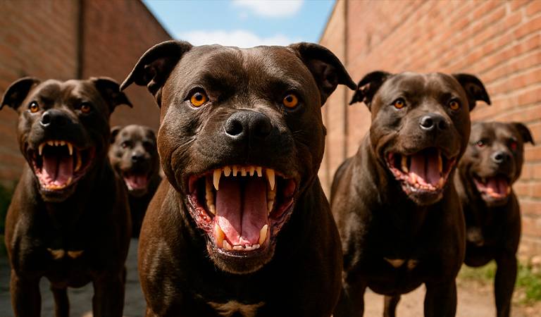 Mendoza: cinco pitbulls atacaron a un neurocirujano.