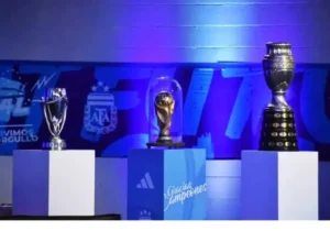 En Roldán exhibirán las copas obtenidas por la Selección argentina