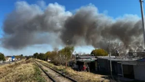 En Santa Fe hubo más de cien quemas de pastizales en diez días
