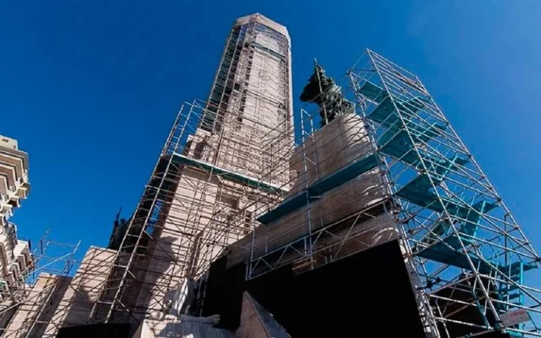 Las obras en el Monumento se reactivarán en febrero