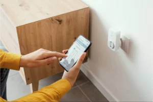 Enchufe inteligente y consumo de energía en el hogar