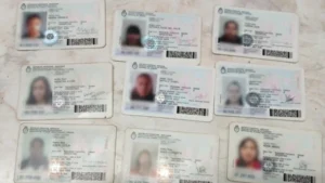 DOCUMENTOS DE IDENTIDAD TIRADOS
