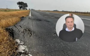 Enrico viaja nuevamente a Buenos Aires para solicitar la reparación de las rutas nacionales