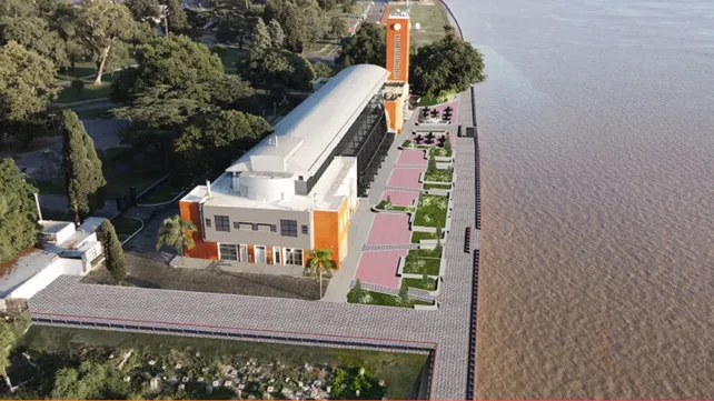 Estación Fluvial: con las obras para recuperar los muelles, podrán llegar cruceros turísticos a la ciudad.
