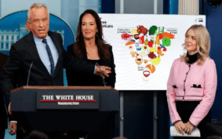 Estados Unidos presentó una nueva pirámide nutricional