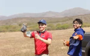 Estudiantes de Roldán lanzaron un satélite propio