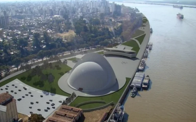 Estudio Niemeyer vendrá a Rosario para avanzar con el Puerto de la Música