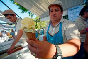 Fiesta Nacional del helado en Rosario