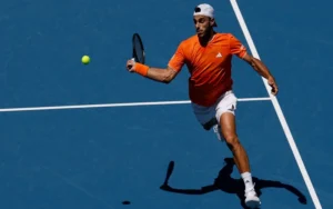 Francisco Cerúndolo celebra un triunfo en el Masters 1000 de Miami