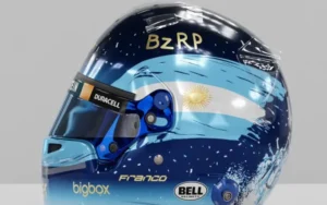 Franco Colapinto homenajeará a la Scaloneta con un casco personalizado