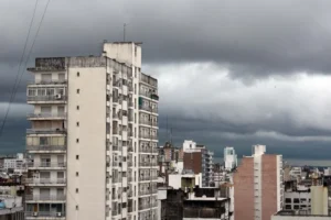 fuertes vientos en Rosario