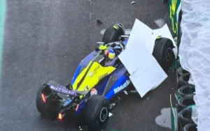 GP de Brasil de F1: Colapinto se accidentó durante la clasificación